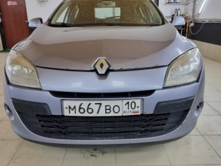 Renault Megane покраска масок фар, чистка, замена ПТФ