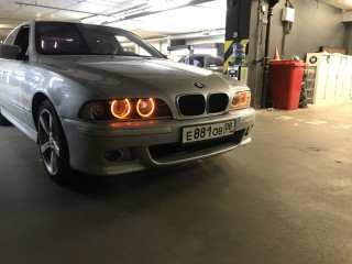 BMW E39 чистка фар с разбором