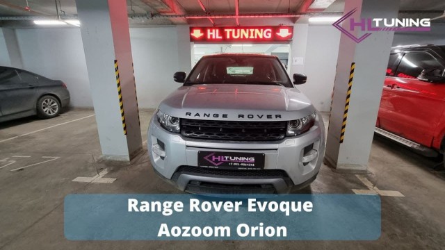 Range Rover Evoque установка линз Aozoom Orion