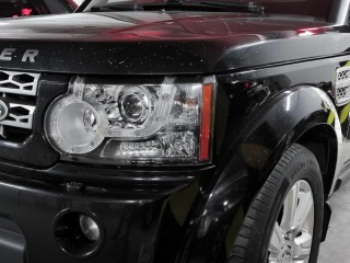 Land Rover Discovery замена штатного Bi-ксенона на светодиодные Bi-led линзы