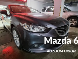 Mazda 6 улучшение головного освещения. Линзы + диодные лампы