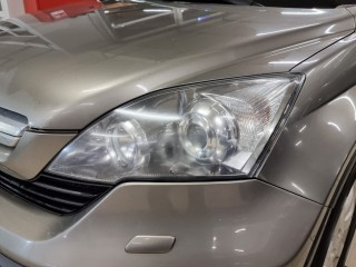 Honda CR-V замена штатных линз на Bi-Led Aozoom A3 Max (1)