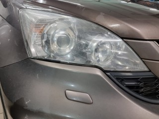 Honda CR-V замена линз на диодные Aozoom Kamiso T9 (1)