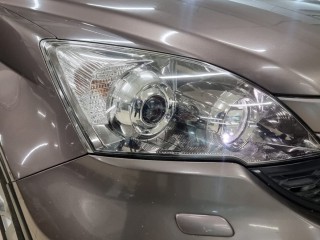 Honda CR-V замена линз на диодные Aozoom Kamiso T9 (3)