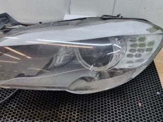 BMW 5 F10 замена стекла и ремонт маски фары (3)