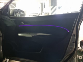 Honda Civic 5D установка подсветки салона Shadow Line (3)