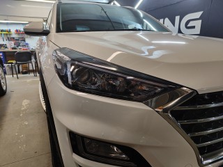 Hyundai Tucson замена линз на Aozoom A17 (4)