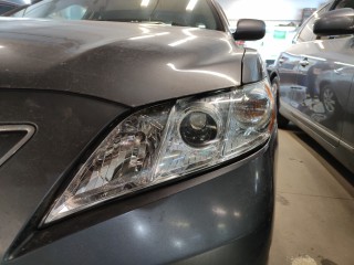 Toyota Camry замена линз на Statlight A4 Laser, замена габаритных ламп на светодиодные (5)