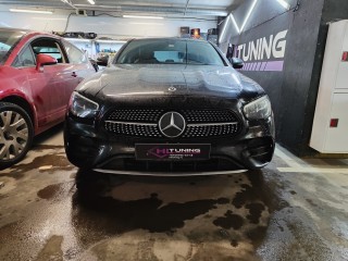 Mercedes-Benz E-class устранение запотевания левой фары (0)