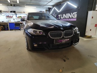 BMW 5 series устранение запотевания правой фары (3)