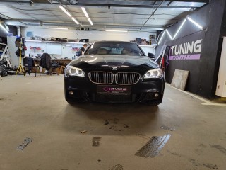 BMW 5 series устранение запотевания правой фары (2)