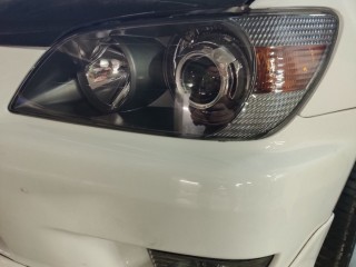 Toyota Alteza установка Bi-Led линз Viper Zoom Z6+, покраска масок фар и ПТФ, бронирование (8)