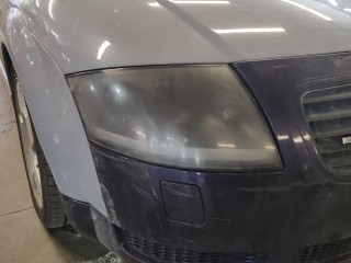 Audi TT замена линз на Bi-led StatLight A4,  шлифовка фар и бронирование (2)