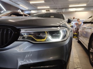 BMW 5 ремонт световода (1)