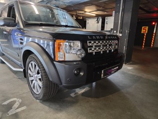 Land Rover Discovery замена линз на BiLed Viper Rays, новые стёкла и бронирование фар (5)