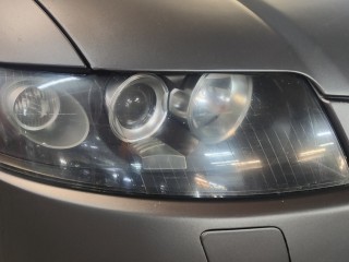 Audi A4 Cabrio замена линз на Aozoom K3 Dragon Knight, шлифовка и броня фар (2)