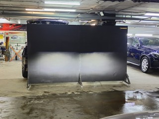 Chevrolet Cruze установка Bi-led линз Aozoom A3+, покраска масок фар, новые стёкла (9)