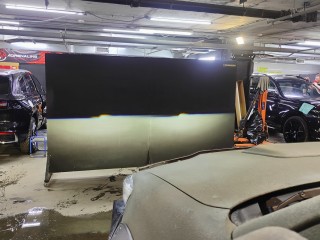 Toyota Hilux установка BiLed Aozoom K3, светодиодной балки на крышу, замена стёкол, броня (9)