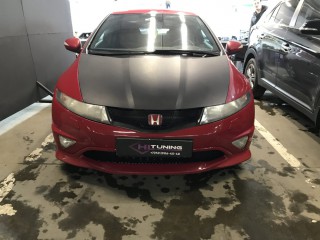 Honda Civic Type R чистка фар (0)