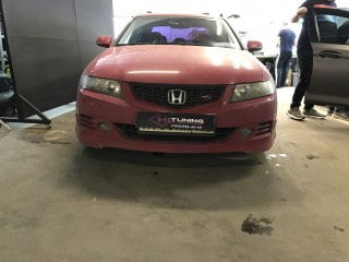 Honda Accord Type S полировка фар (0)