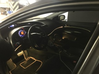 Honda Civic 5D подсветка салона (7)