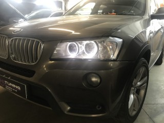BMW X3 ремонт ангельских глаз (4)