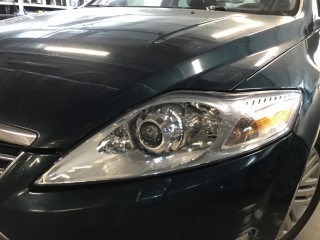 Ford Mondeo замена линз на светодиодные Aozoom A12, замена стекол, ремонт корпусов фар (8)