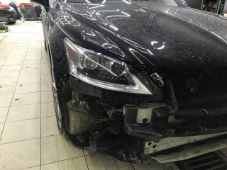 Lexus LS замена линз "квадро" Aozoom Laser Gen5 и Aozoom A5+ (6)