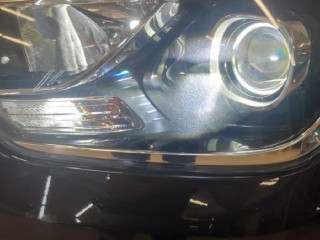 Hyundai Grand Starex установка LED линз, светодиодных ламп в ПТФ, покраска масок фар (0)
