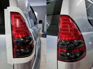 Toyota Land Cruiser Prado - полировка задних фонарей (1)