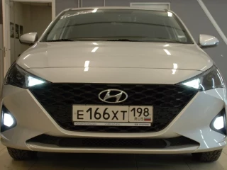 Hyundai Solaris улучшение света фар (4)