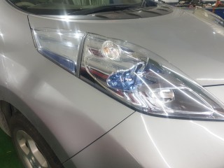 Nissan Leaf исправление светового пучка (8)